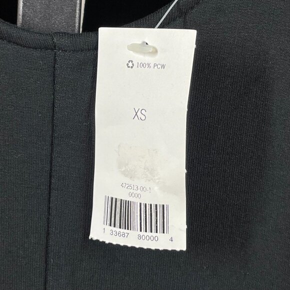 NEW Banana Republic Dress Womens XS black shift a line preppy casual classic - Picture 5 of 9